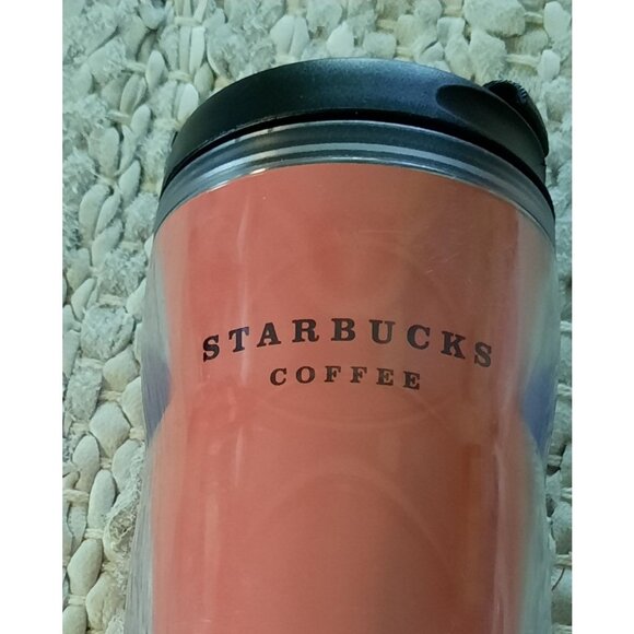 Starbucks Coffee Travel Tumbler 12oz Double-Walled Insulated Black Lid 2004 - Picture 3 of 7